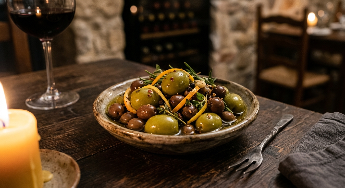Aceitunas Aliñadas