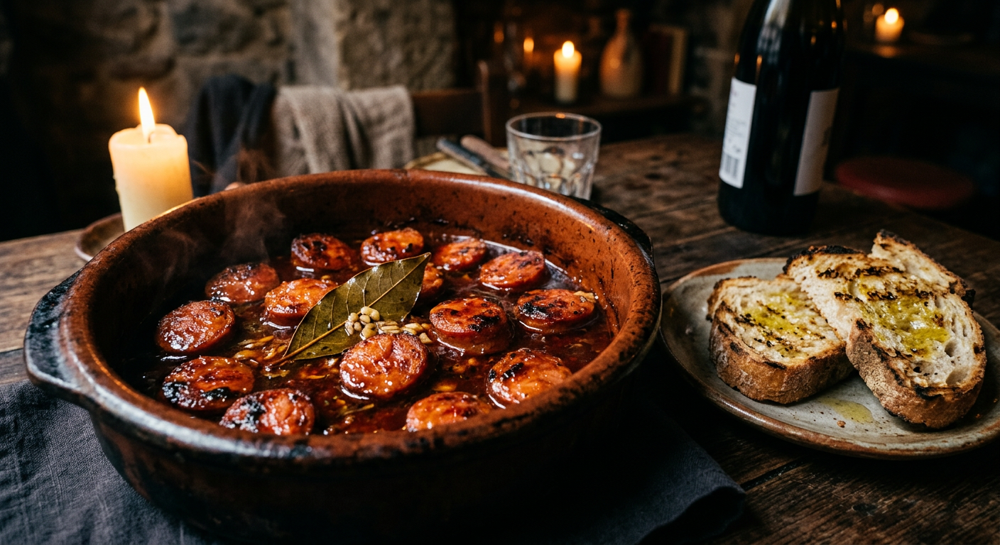 Chorizo al Vino
